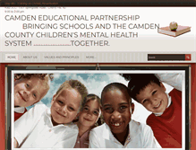 Tablet Screenshot of camdenedupartnership.com